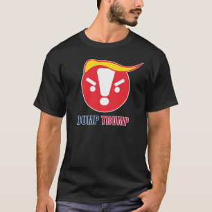 Camiseta T grande de Emoji do trunfo da descarga: