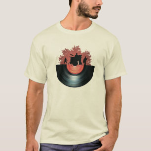 Camiseta T gravado