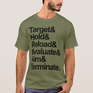 Camiseta T.H.R.E.A.T. Atirada Militar Sniper
