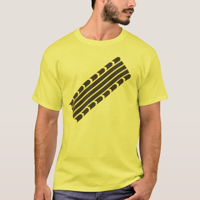Camiseta T humano do logotipo de Speedbump (Frente)