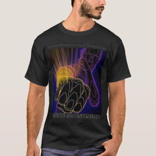 Camiseta T ilimitado da notícia da luta de John Stuart Mil