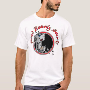 Camiseta T inoperante do círculo do robô