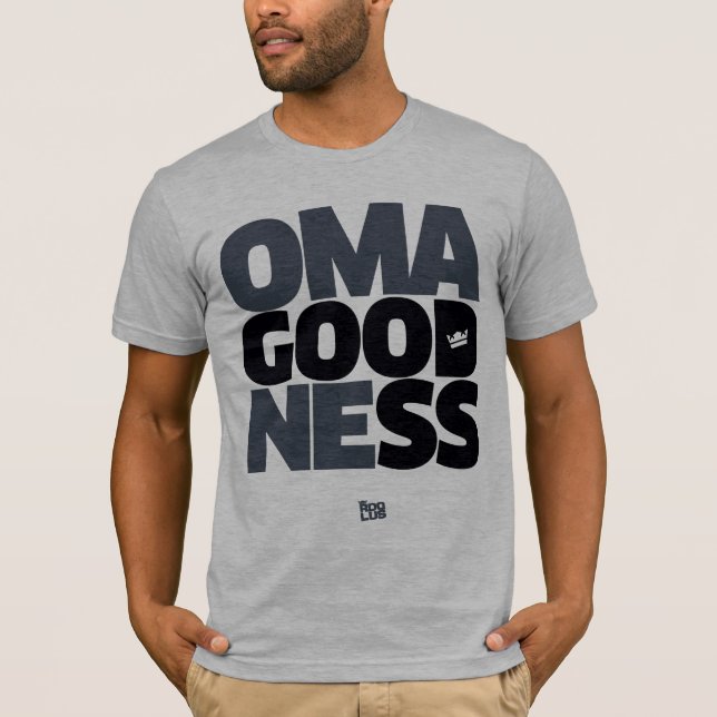Camiseta T LE de OMA'Goodness (Frente)