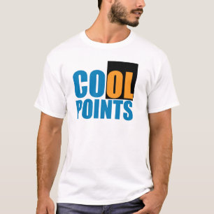Camiseta T legal dos pontos (luz)