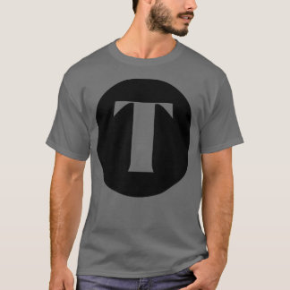 Camiseta T - Letra Monograma Inicial1
