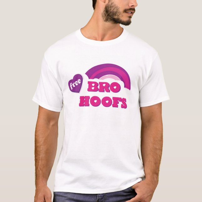 CAMISETA T LIVRE DE BRO HOOFS (Frente)