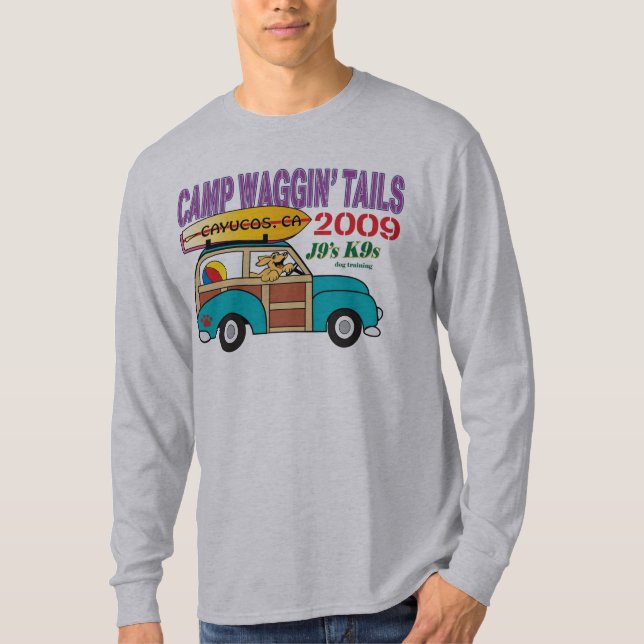 Camiseta T longo da Capa de Cayucos 2009 (Frente)