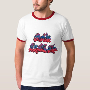Camiseta T louco de Graff do gênio