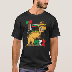 Camiseta T Mex Tacosaurus Rex Taco Cinco De Mayo Dinossaur
