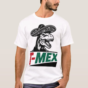 Camiseta T-MEX Tricolor Mariachi Dinossauro Street