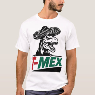 Camiseta T-MEX Tricolor Mariachi Dinossauro Street