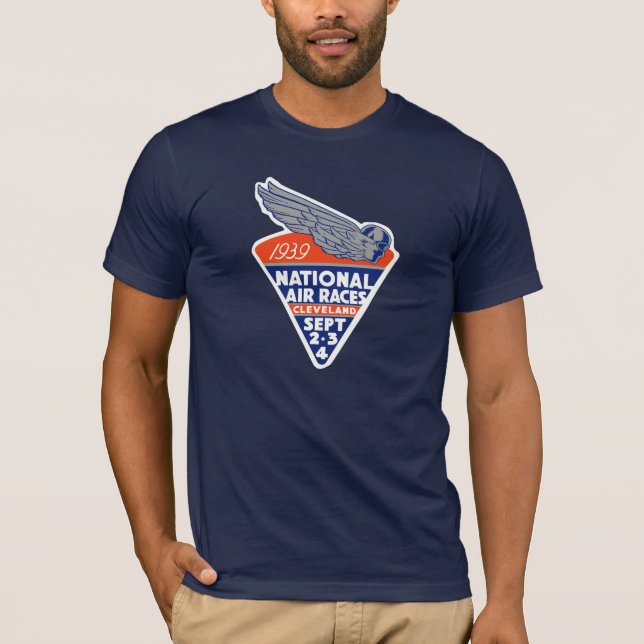 Camiseta T nacional de 1939 raças do ar (Frente)