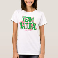 T natural do bebê da equipe