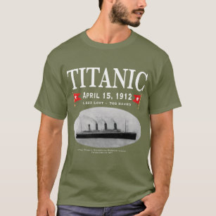 Camiseta T - Navio Fantástico Titanic