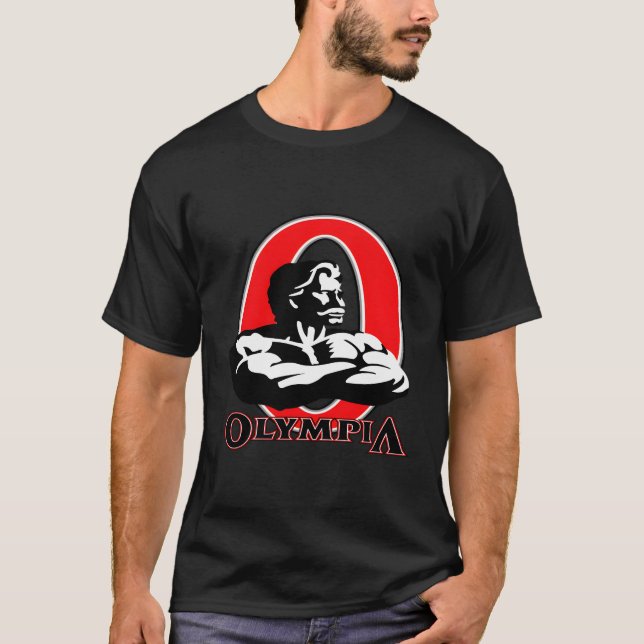 Camiseta T. Olympia 2019 T Shirt Bodybuilding Gym (Frente)