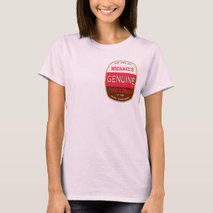 Camiseta T orgânico genuíno das senhoras