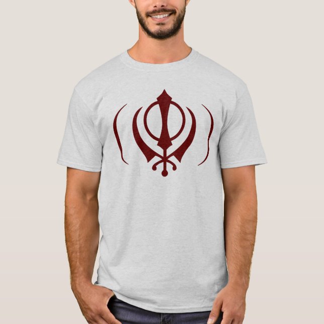 Camiseta T orgulhoso do SIKH (Frente)