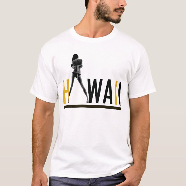 Camiseta T original de Havaí (Frente)