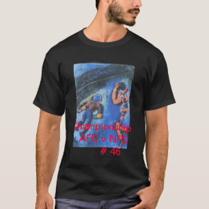 Camiseta T original do design do artista