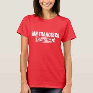 Camiseta T original do gráfico do estilo de SAN FRANCISCO