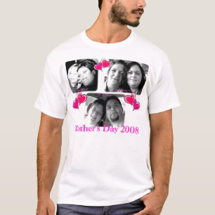 Camiseta T personalizado do dia das mães