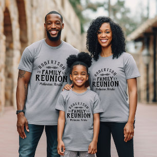 Camiseta T personalizado rústico moderno da reunião de