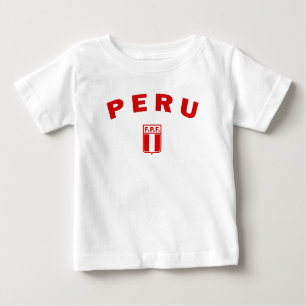 Camiseta T peruano do futebol de FPF