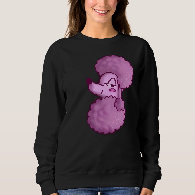 Camiseta T- Poodle Rosa (Frente)
