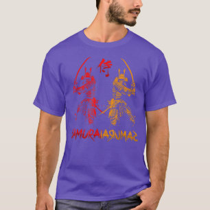 Camiseta T- Presente de cor do guerreiro Samurai japonês An