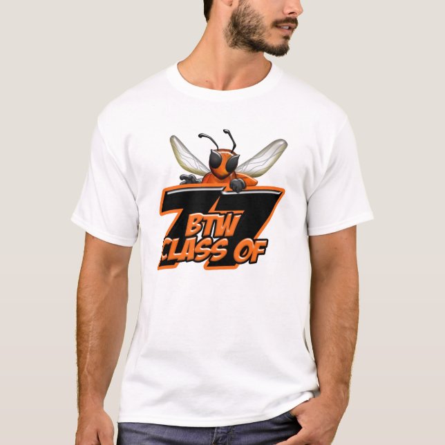 Camiseta T preto das mulheres (Frente)