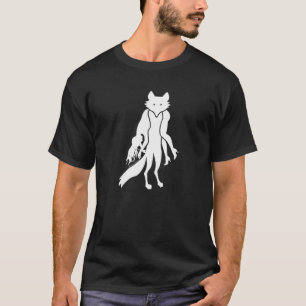 Camiseta T PRETO de S dos HOMENS da RAPOSA de FURBIDDEN '