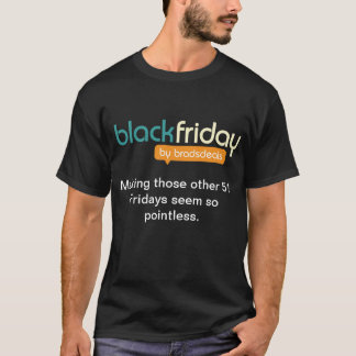 Camiseta T preto do slogan do oficial de sexta-feira 2012