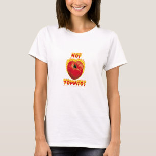 CAMISETA T QUENTE DO TOMATE