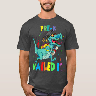 Camiseta T Re Pre K Graduação De Ti Na Classe De Graduação