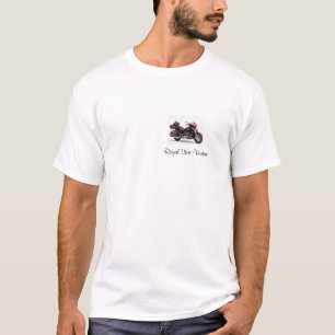 Camiseta T real do risco da estrela