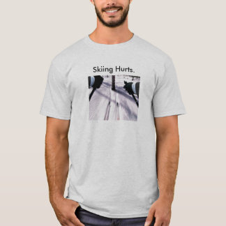 Camiseta T relaxado de esqui