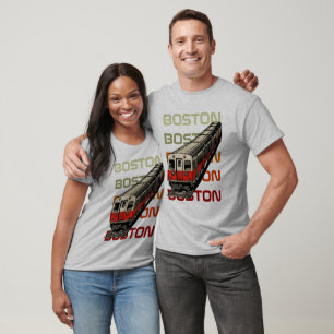 Camiseta T retro de Boston