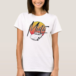 Camiseta T retro de Miata