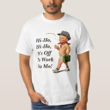 T retro do presente da aposentadoria do vintage do