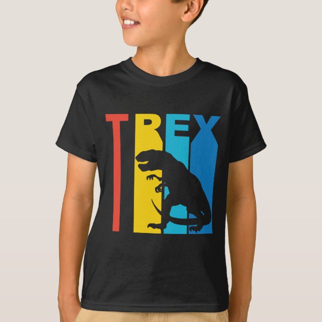 Camiseta T retro Rex (Frente)