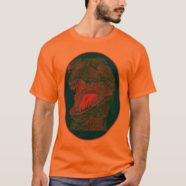 Camiseta T-rex (Frente)