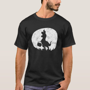 Camiseta T Rex Coelho Dinossauro Páscoa Páscoa Coelho Ovo