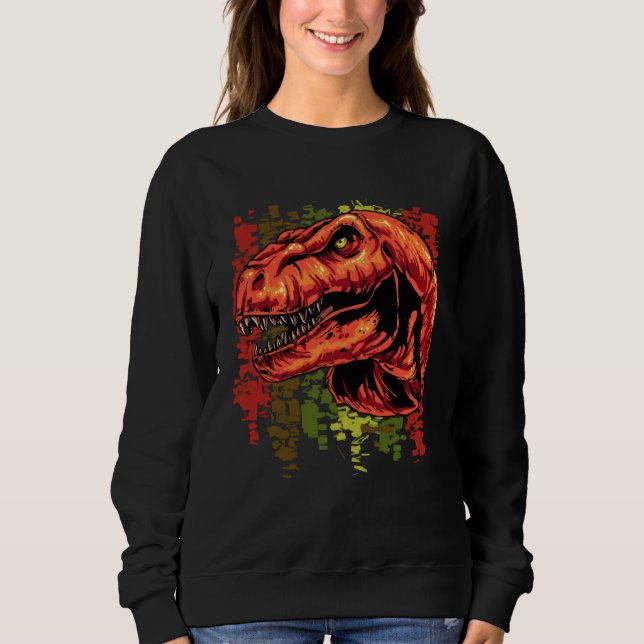 Camiseta T Rex Dinosaurs Prehistoric Dinosaur Kids Or Adult (Frente)