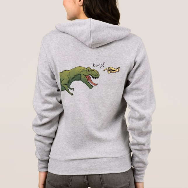 Camiseta T-Rex Dinossaur Boop Tyrannosaurus (Verso)