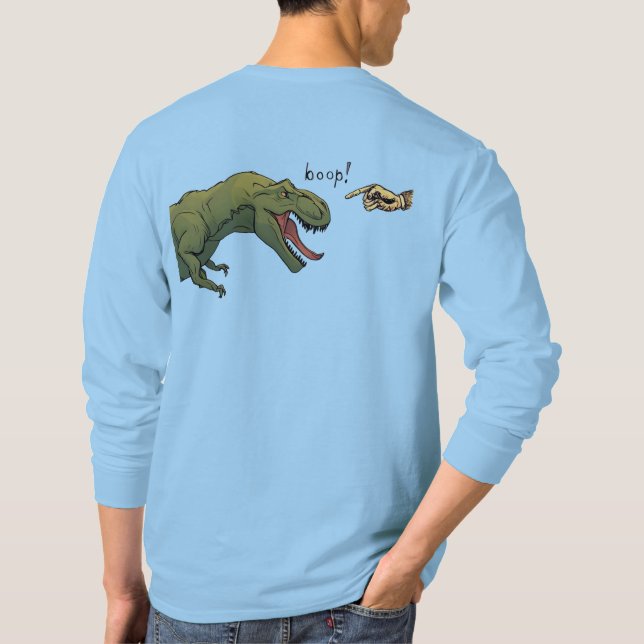 Camiseta T-Rex Dinossaur Boop Tyrannosaurus (Verso)