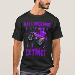 Camiseta T Rex Dinossaur Monster Truck Fazer Sobredosagem
