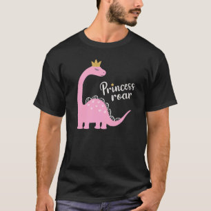 Camiseta T-rex Dinossauros Grandes Dinossauros Meninas Prin