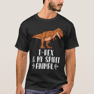 Camiseta T-Rex é o meu animal espiritual