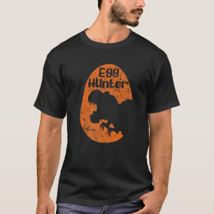 Camiseta T Rex Easter Bunny Cute Dinossaur Egg Hunters K