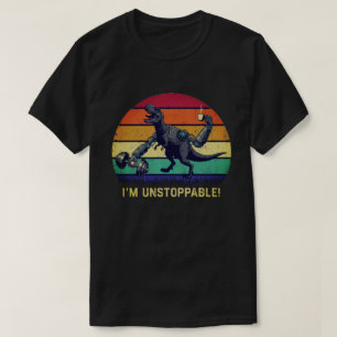 Camiseta T-Rex Engraçado Eu Sou Irresistível Humor